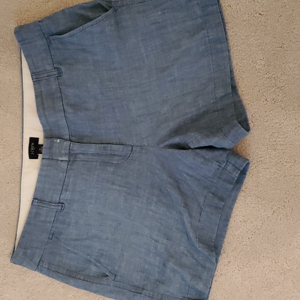 J Crew Factory 5" Classic Chambray Shorts